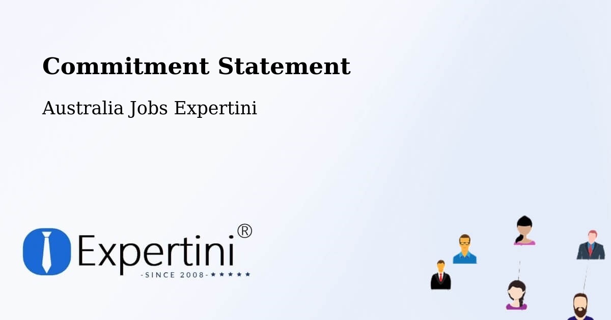Commitment Statement - Australia Jobs Expertini